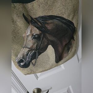 Elegant Horse Design Tote